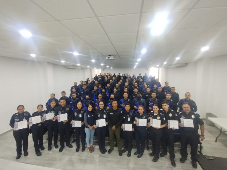 Realiza Policía Chihuahua intercambio de academias con Policía de Puebla