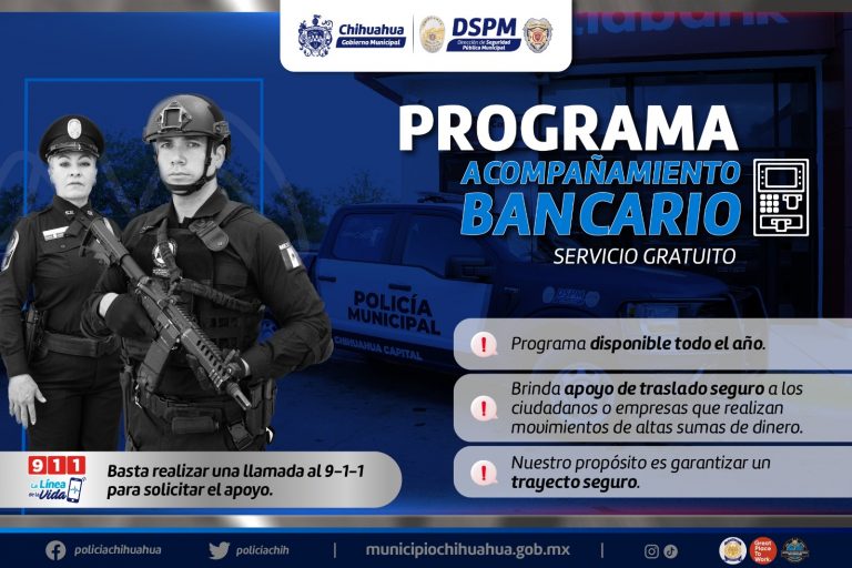 ¿Recibirás utilidades? La Policía Municipal te acompaña