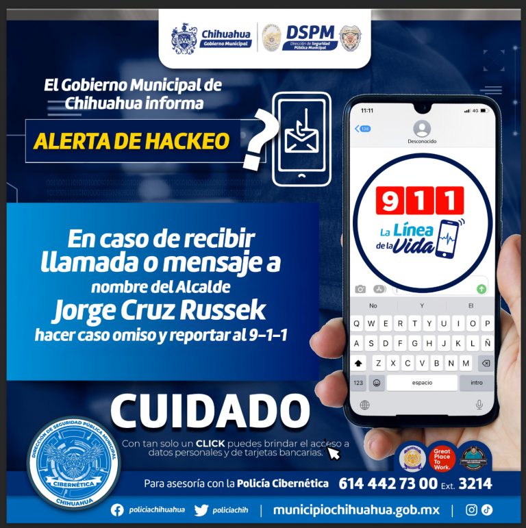 ¡Si te pide prestado el alcalde no lo creas, fue hackeado!