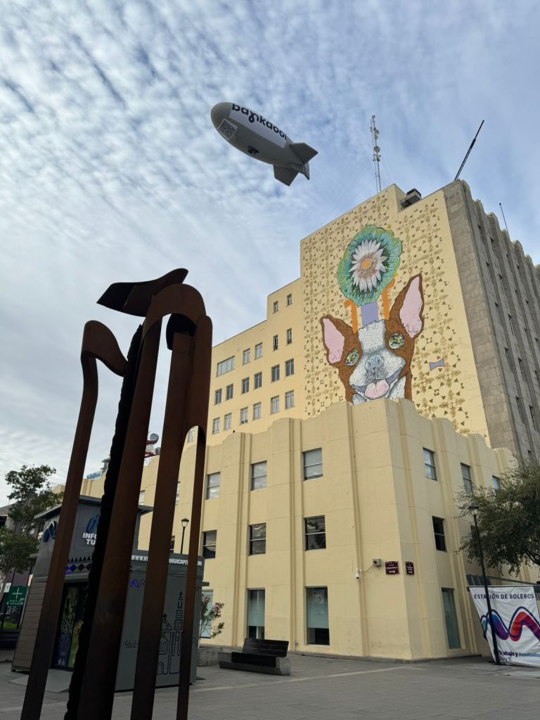 ¡Santo cielo, hay un globo gigantesco sobre Chihuahua!