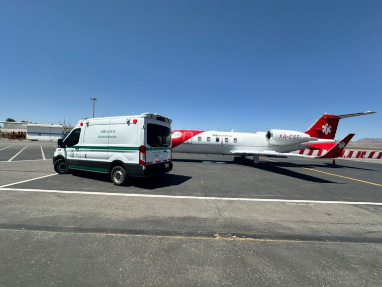 Brinda SSPE apoyo vial durante traslado de órganos en Chihuahua