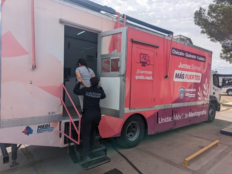 Realizan pruebas de detección de cáncer de mama en CERESO Femenil de Chihuahua
