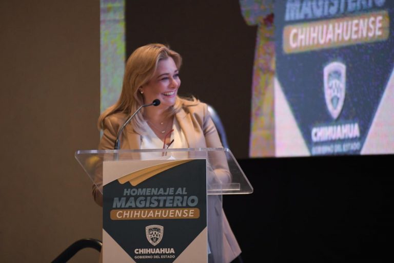 Llama Gobernadora a miembros de la Sección 42 del SNTE a proteger a la sociedad y a la niñez chihuahuense