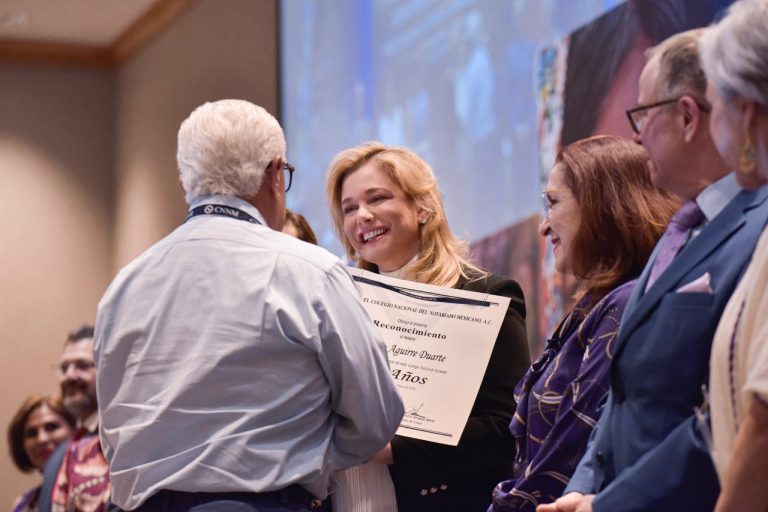 Encabeza Gobernadora del Estado inauguración de la CXXVII Jornada Nacional del Notariado Mexicano