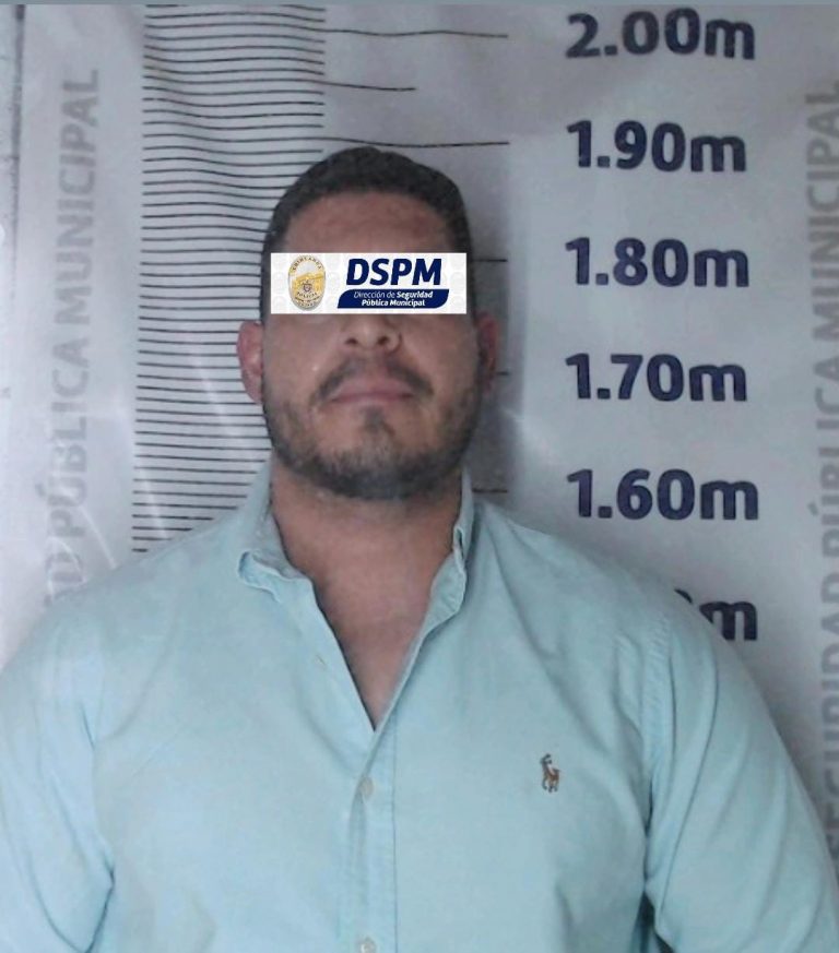 Agentes de la DSPM aprehenden a presunto agresor sexual denunciado en redes.