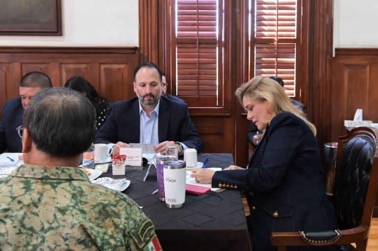 Encabeza Gobernadora análisis de operativos implementados en la entidad durante sesión de la Mesa de Seguridad