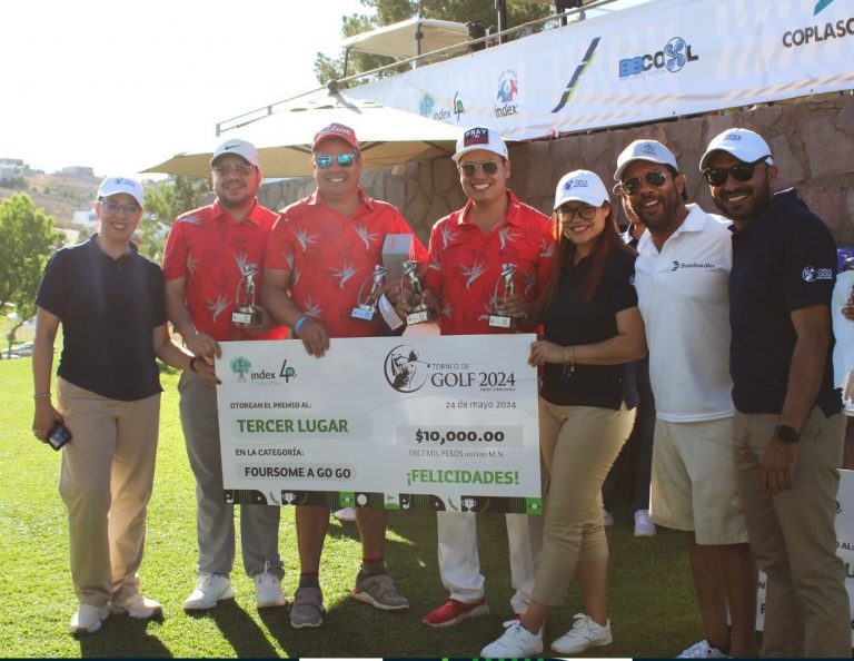 Torneo de Golf Index Chihuahua 2024 recauda 200 mil pesos