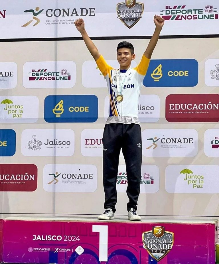Gana Chihuahua medalla de oro en ciclismo de pista en los Juegos Nacionales Conade 2024