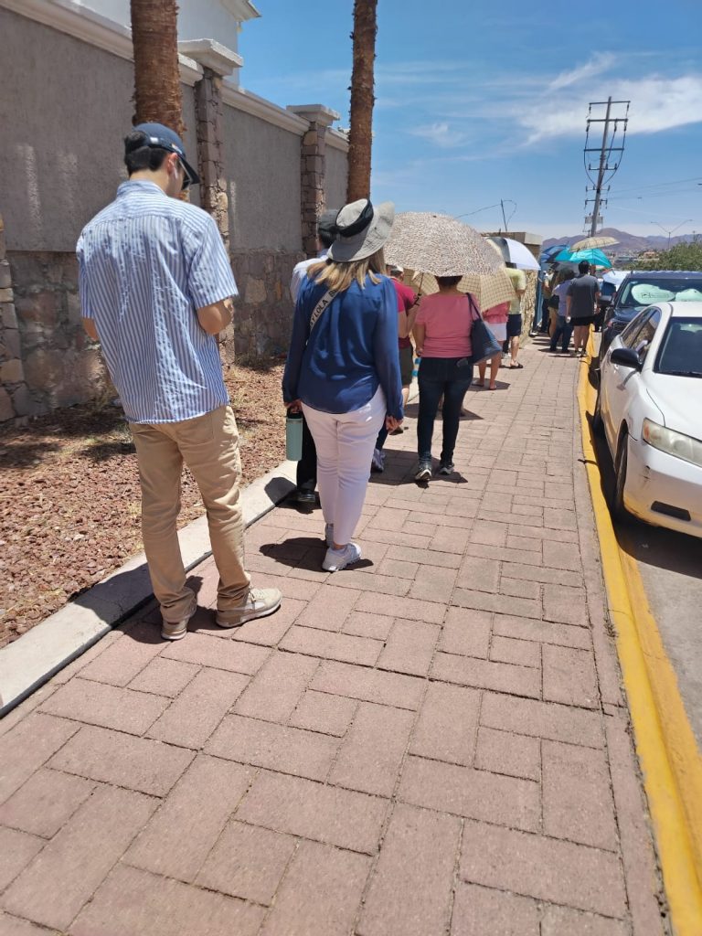 Felicitan alta afluencia de votantes