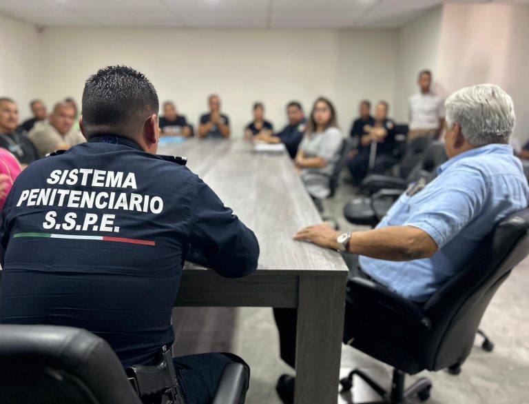 Presenta SSPE avances en materia de mejora laboral para Sistema Penitenciario