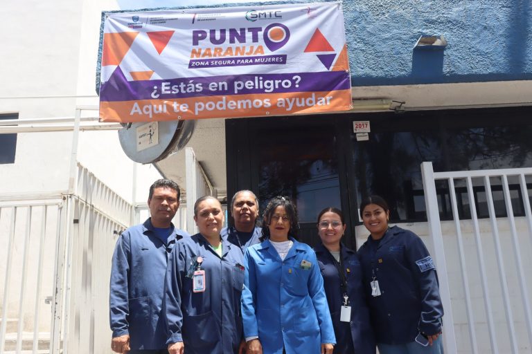 Instala ICHMujeres nuevos “Puntos Naranja” en la empresa SMTC