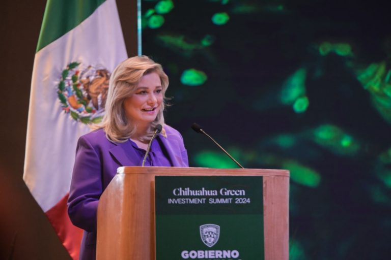 Inaugura Gobernadora Maru Campos cumbre de desarrollo sostenible