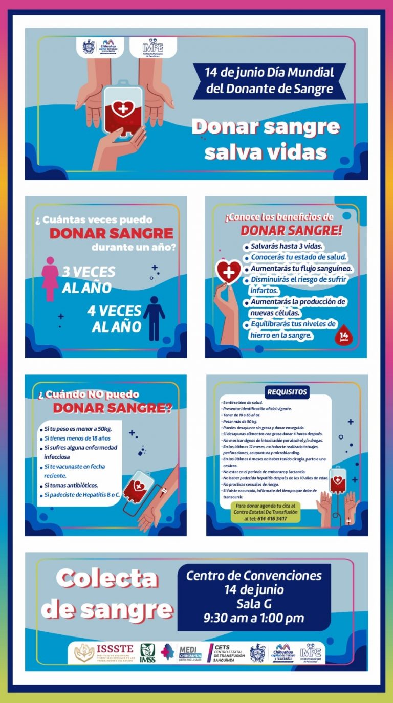 Comparte Municipio importancia de ser donadores de sangre