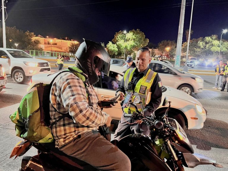 Realiza Movilidad de la SSPE operativo de alcoholemia en Chihuahua
