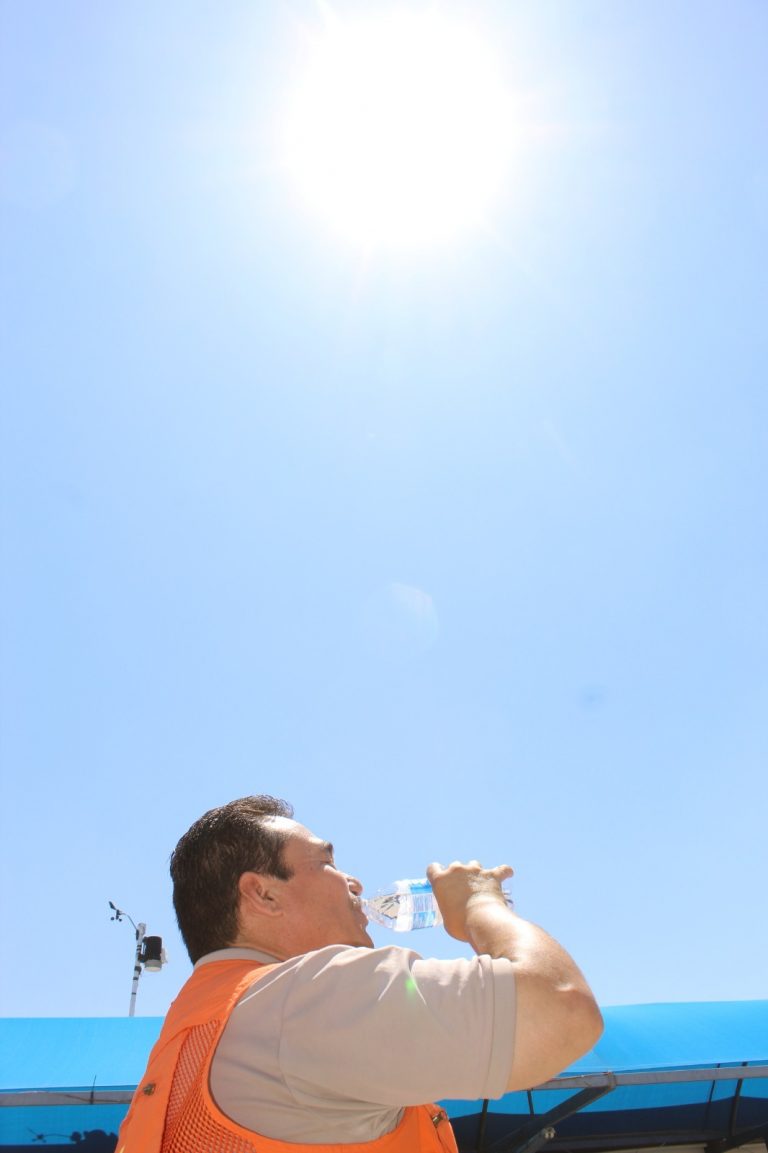 Continuarán temperaturas calurosas este martes en gran parte de la entidad