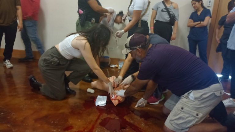 Imparte SSPE curso de «tirador activo» a personal de la UACH