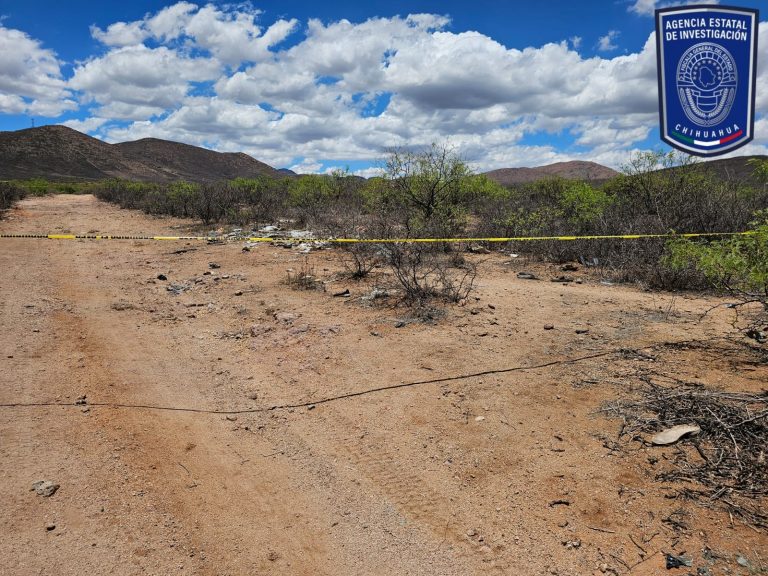 Investiga Fiscalía hallazgo de restos óseos en camino a Carrizalillo