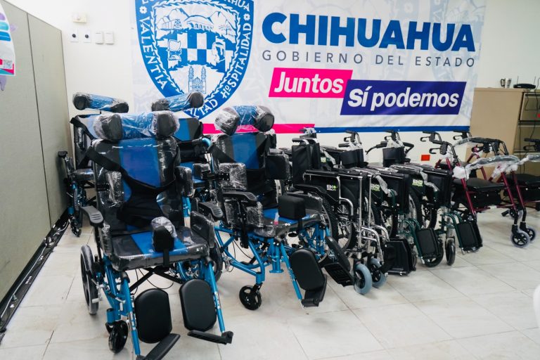 Entrega Bien Común 221 apoyos funcionales a personas con discapacidad