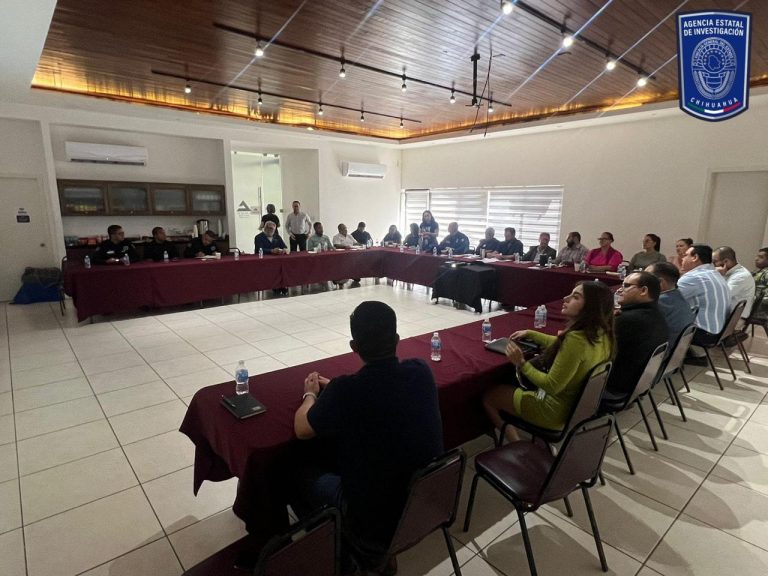 Revisan incidencia delictiva en la Mesa de Seguridad y Justicia de Cuauhtémoc