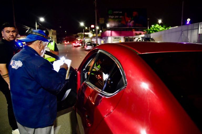 Mantiene Movilidad de la SSPE operativo de alcoholemia en Chihuahua