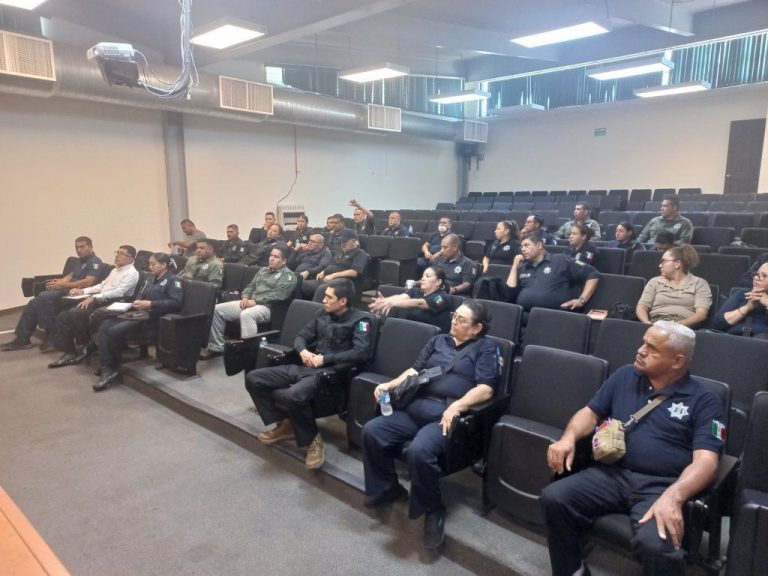 Imparte Escuadrón Rosa de la SSPE curso de atención a víctimas