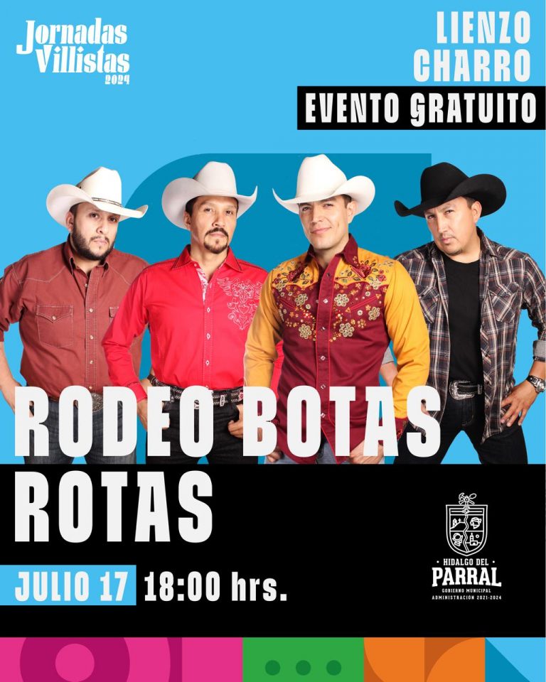 Adrenalina y música en las Jornadas Villistas: No te pierdas el Show de Botas Rotas