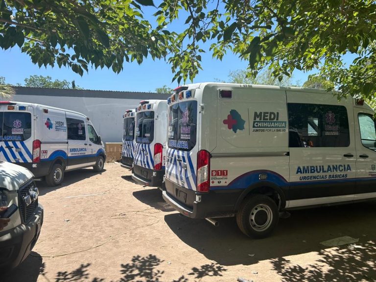 Refuerza Secretaría de Salud su parque vehicular con inversión 84 mdp