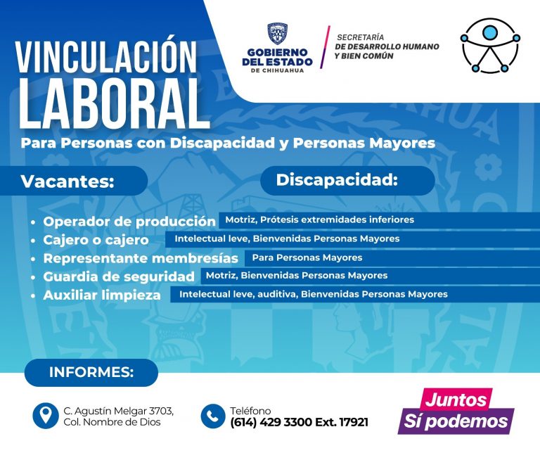 Brinda Nifco America Chihuahua Factory oportunidades de empleo a personas con discapacidad