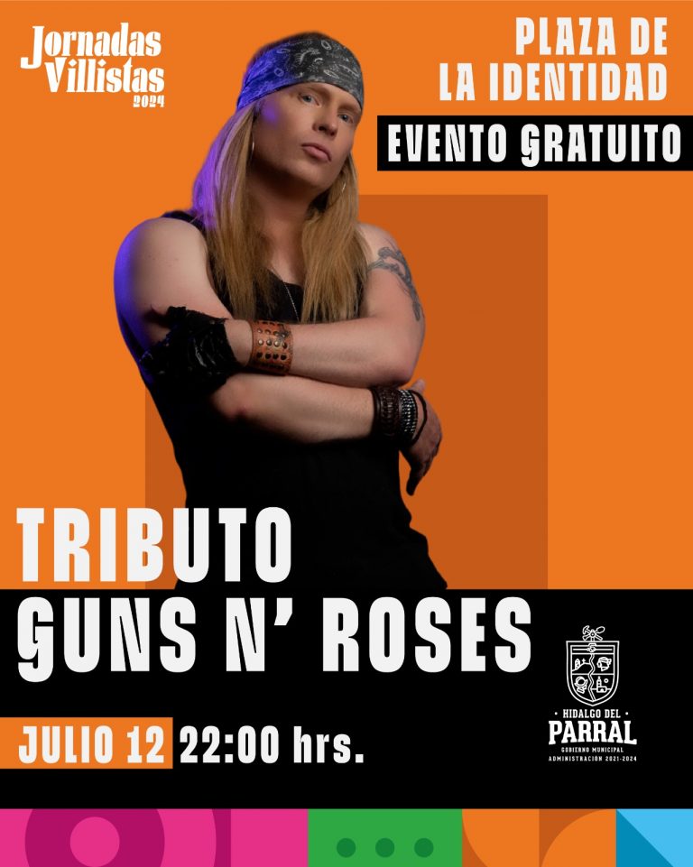 Hará Parral el mejor tributo a la legendaria banda de rock, los Guns N´Roses.
