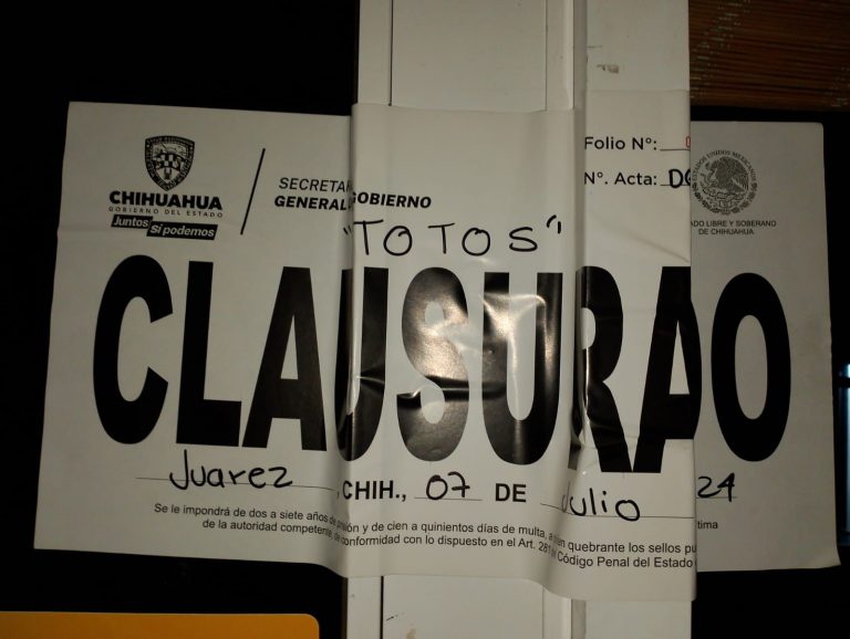 Clausura Gobernación Estatal 19 establecimientos en la última semana