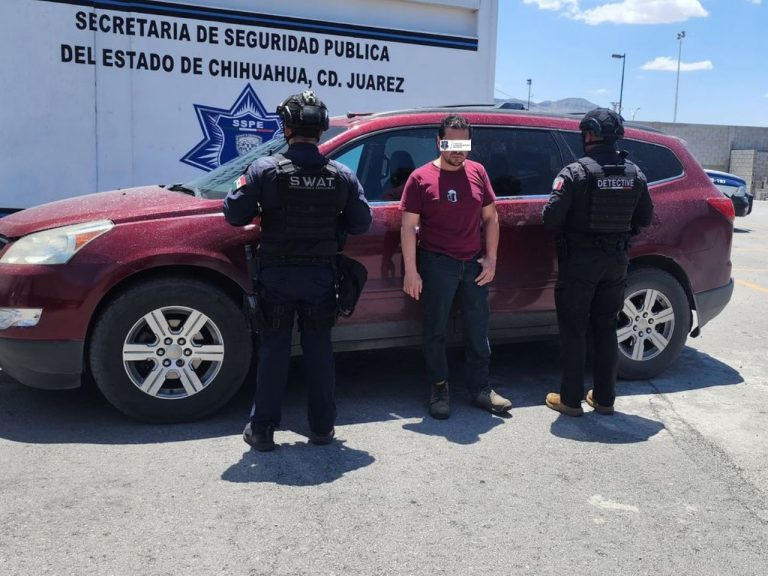 Arresta SSPE a presunto feminicida en Ciudad Juárez