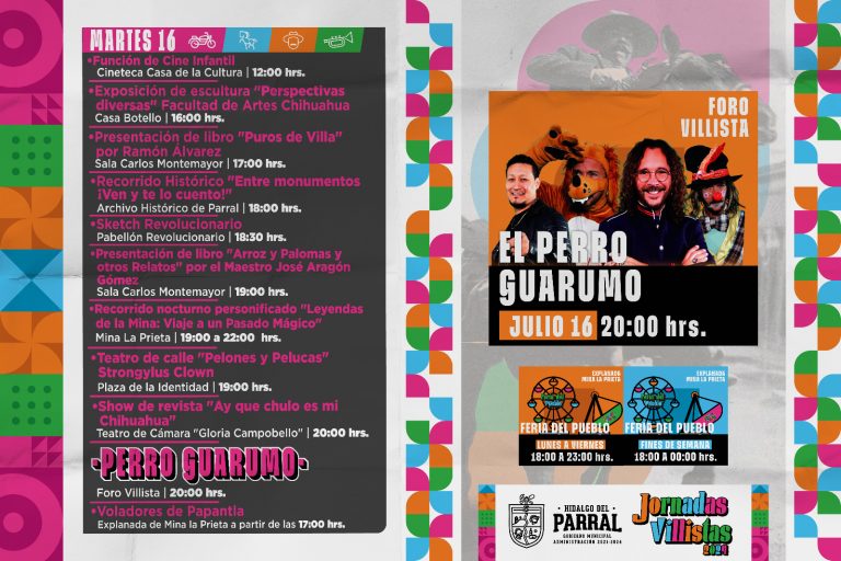La comedia llega este martes a Parral con El Perro Guarumo en las Jornadas Villistas