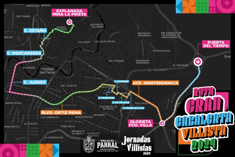 Anuncian la ruta de la Gran Cabalgata Villista en Parral