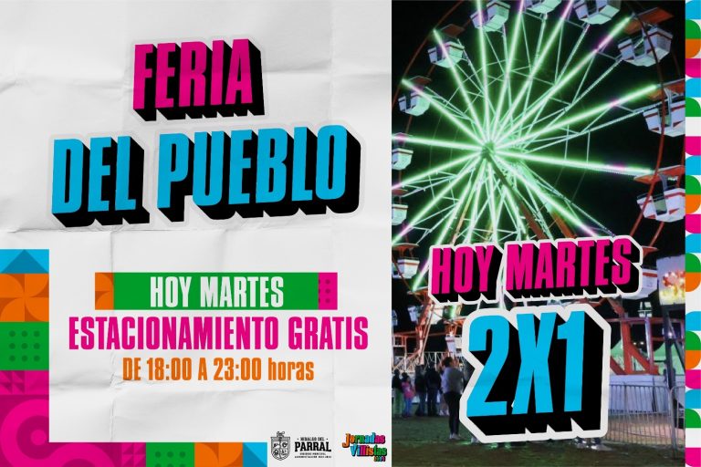 ¡Aprovecha promoción de penúltimo día de Feria en Parral!