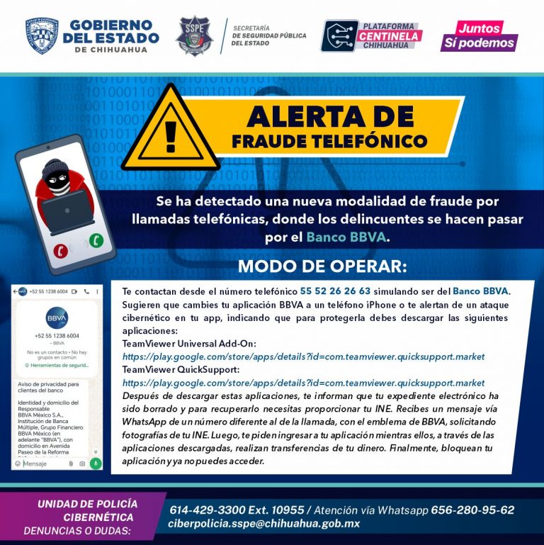 Alerta Policía Cibernética sobre nueva modalidad de fraude
