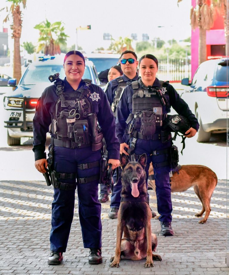 Acude equipo K9 de la SSPE al CRIT Teletón