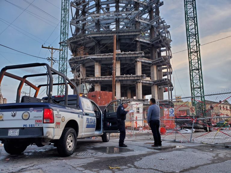 Provocan vientos incidente en las inmediaciones de Torre Centinela
