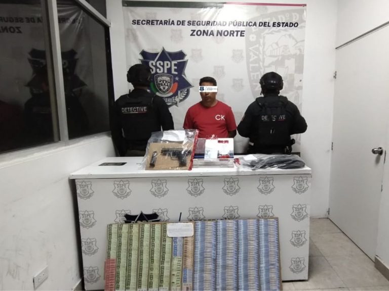 Cámaras Centinela permiten detención de presunto ladrón de cajero automático