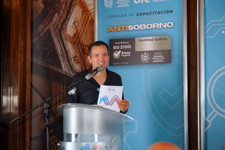 Inaugura Alcalde jornada de capacitación en “Sistema de Gestión Antisoborno”