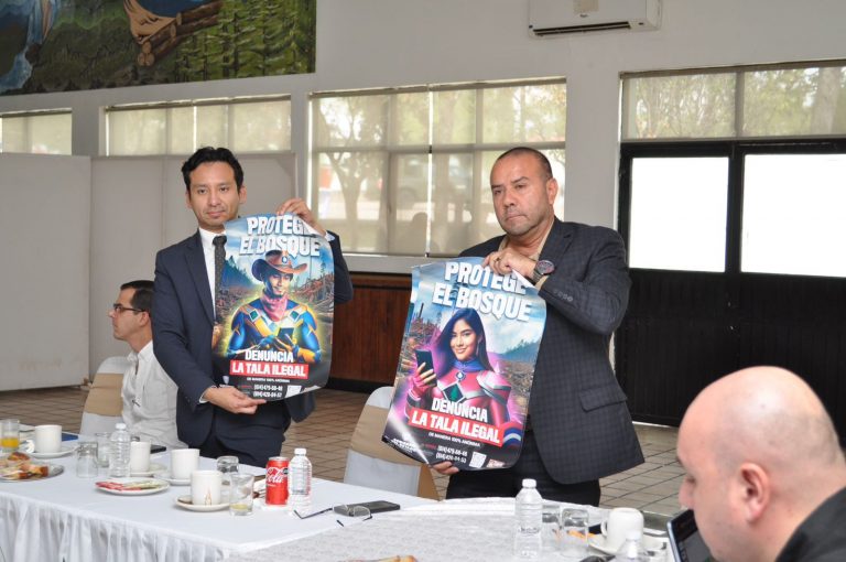 Anuncian en Mesa de Seguridad arranque de estrategia contra la Tala Ilegal