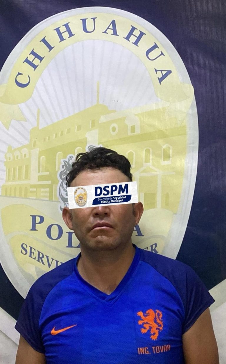 Desarma agente canino Bush a presunto generador de violencia