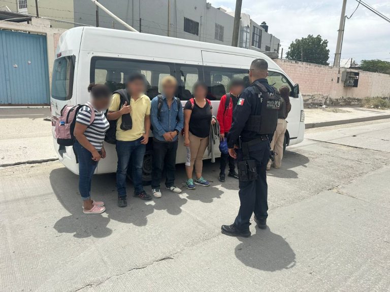 Rescata Grupo K9 de la SSPE a cinco migrantes centroamericanos en Ciudad Juárez
