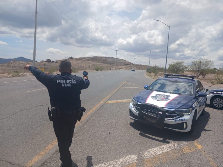 Sanciona Policía Vial a 186 conductores por Operativo Radar