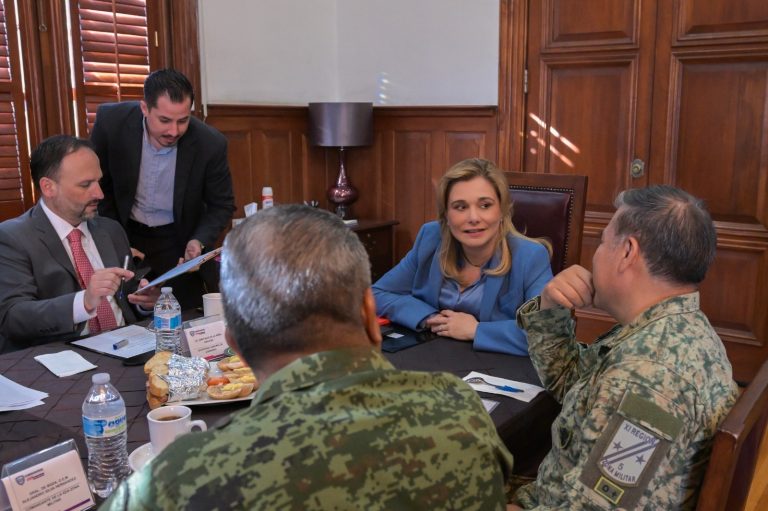 Supervisa Maru Campos avances en materia de seguridad en la Sierra Tarahumara
