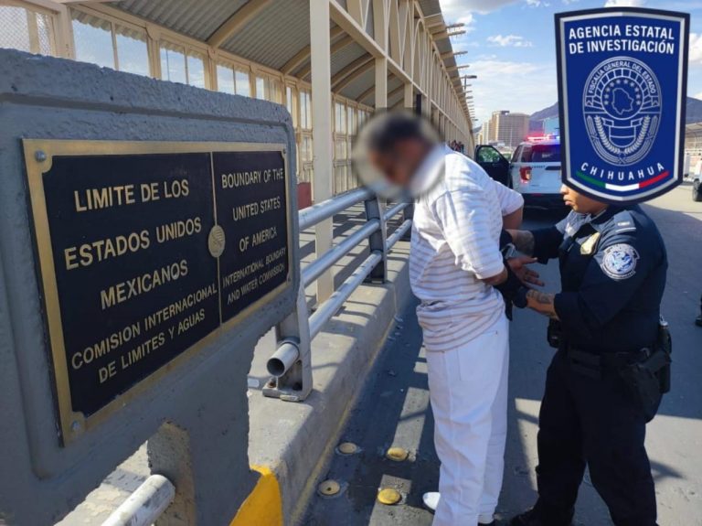 Entrega AEI a autoridades de El Paso a prófugo de la justicia buscado por asesinato en Pensilvania