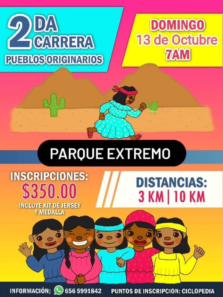 Convocan a segunda carrera Pueblos Originarios