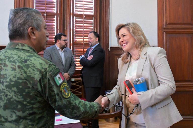 Evalúa Maru Campos estrategias para fortalecer la seguridad de migrantes