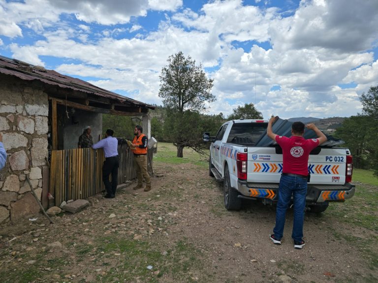 Prevé Protección Civil Estatal lluvias para este inicio de semana en la región serrana