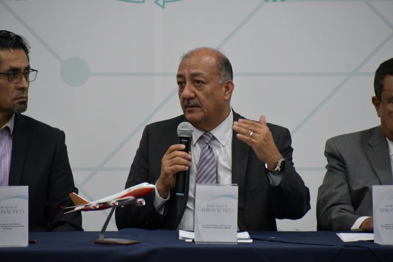 Inaugura secretario de Educación el Primer Seminario Académico Aeroespacial 2024 