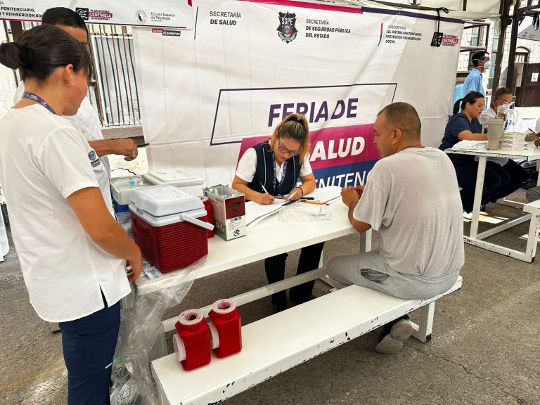 Realiza Sistema Penitenciario de la SSPE jornada de salud en CERESO No.2 de Chihuahua